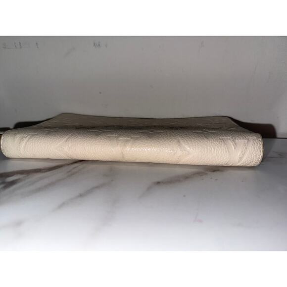 Louis Vuitton Zippy Wallet in Cream Empreinte Leather - Picture 7 of 8